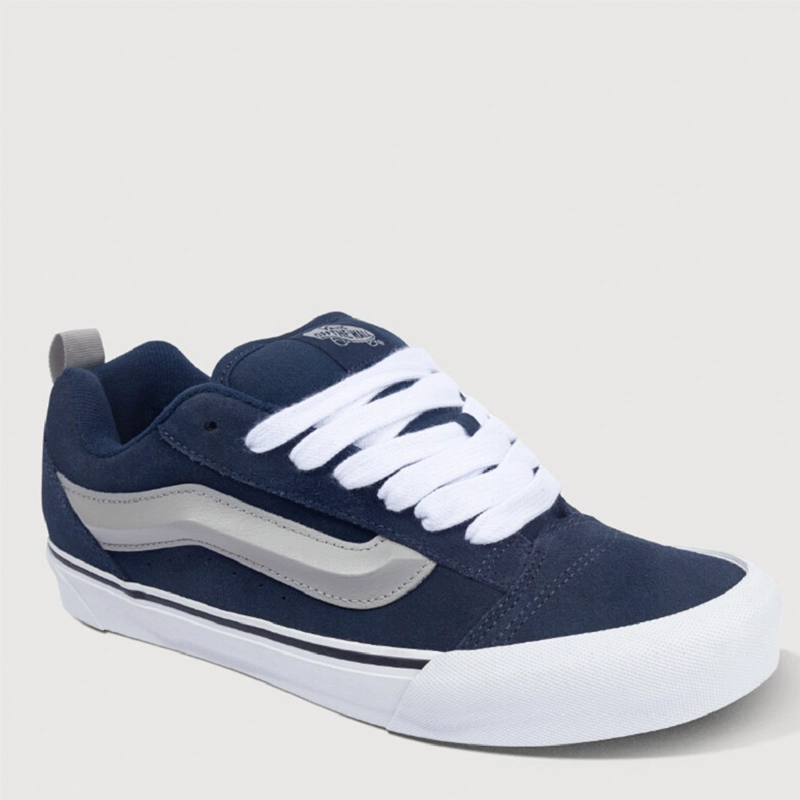 ZAPATILLAS HOMBRE VANS URBANAS AZUL KNU SKOOL CUERO - 3