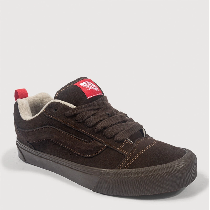 ZAPATILLAS HOMBRE VANS URBANAS CAFÉ KNU SKOOL CUERO - 1