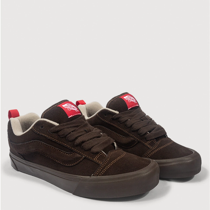 ZAPATILLAS HOMBRE VANS URBANAS CAFÉ KNU SKOOL CUERO - 2