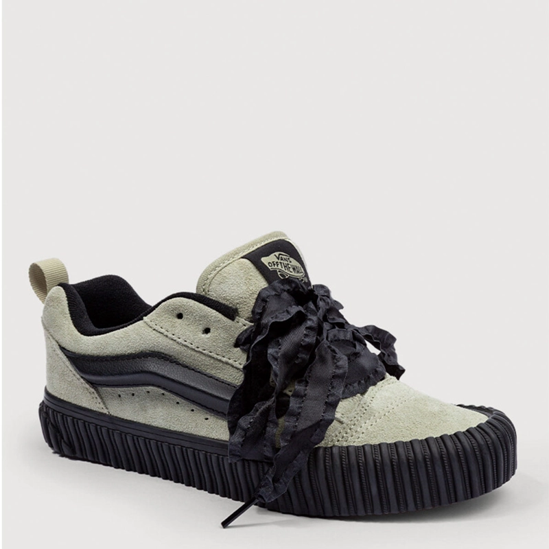 ZAPATILLAS HOMBRE VANS URBANAS VERDE KNU SKOOL CUERO - 2
