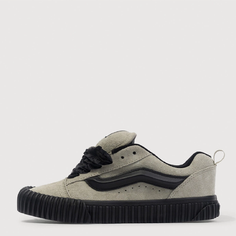 ZAPATILLAS HOMBRE VANS URBANAS VERDE KNU SKOOL CUERO - 3