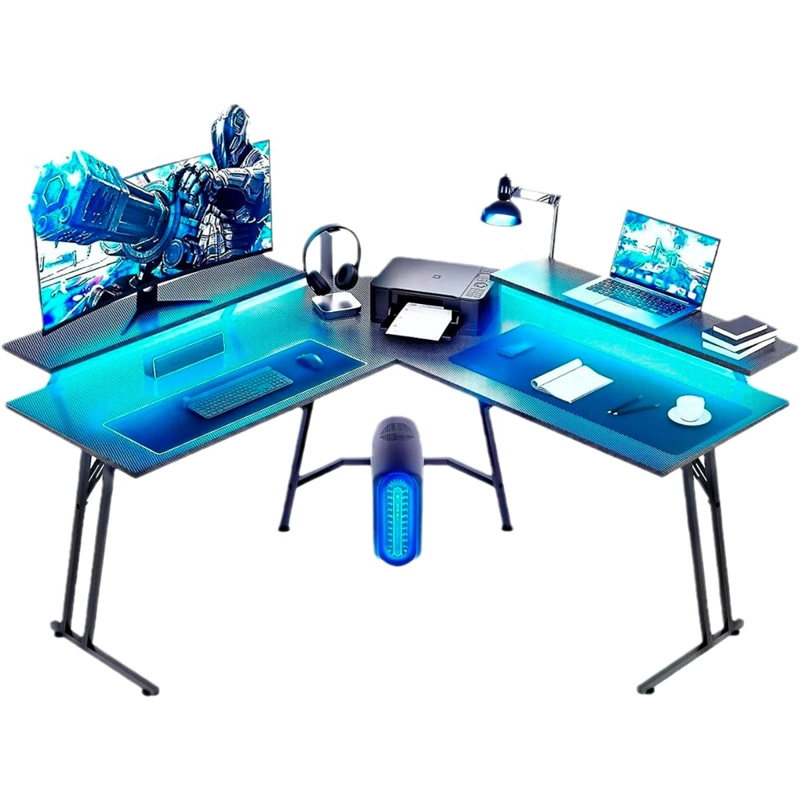 ESCRITORIO GAMER KIDSCOOL LUCES 2 REPISAS - 3