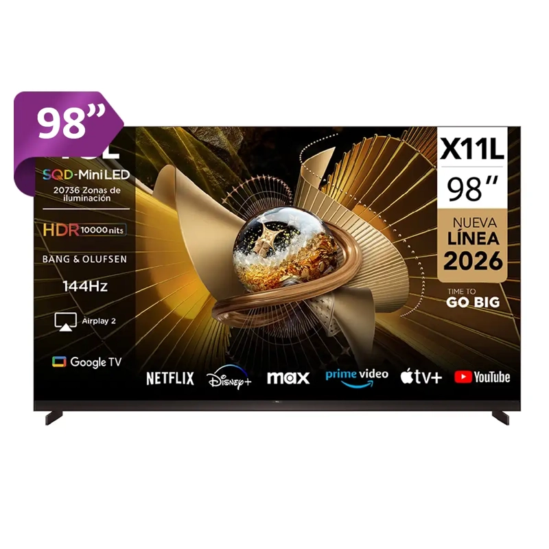 SMART TV TCL SQD MINI LED 4K UHD 98” X11L - 1