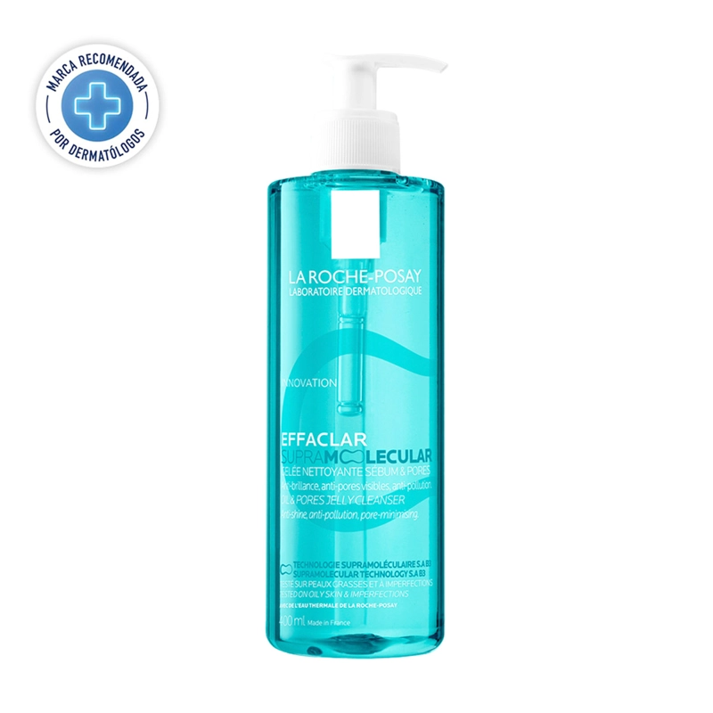 GEL LIMPIADOR LA ROCHE POSAY EFFACLAR SUSPRAMOLECULAR 400ML - 1