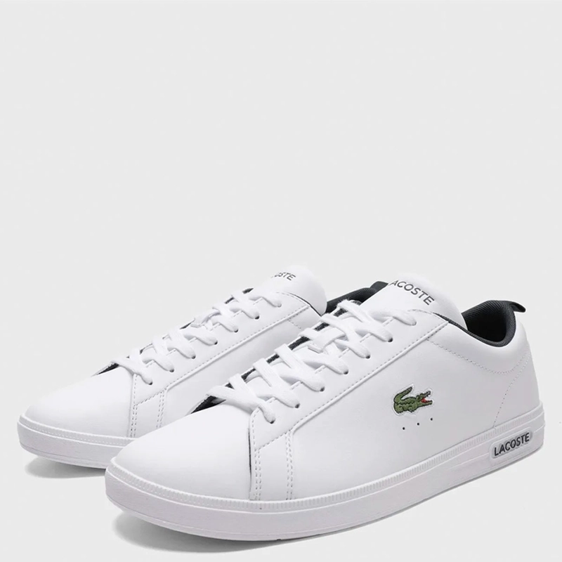 ZAPATILLAS HOMBRE LACOSTE URBANAS BLANCO COURTBAS CUERO - 4