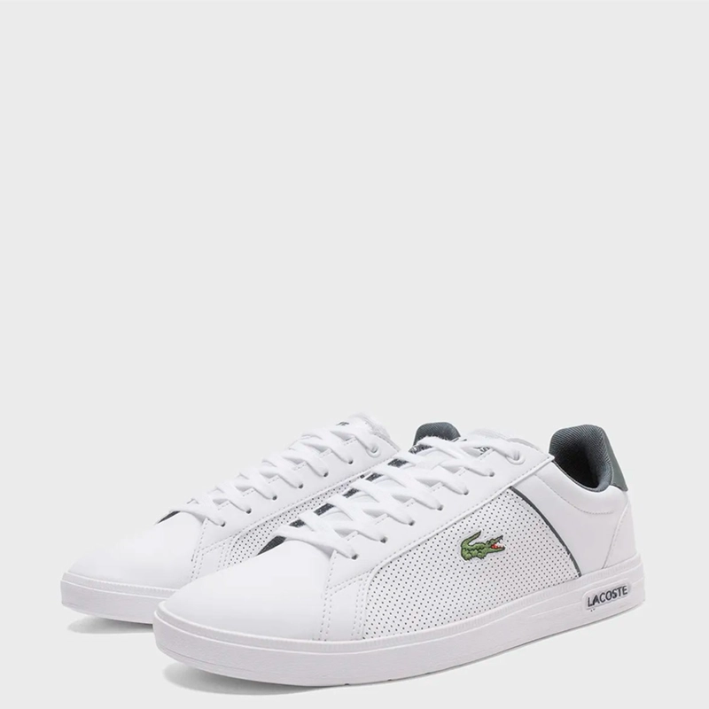 ZAPATILLAS HOMBRE LACOSTE URBANAS BLANCO EURO BAS CUERO - 2