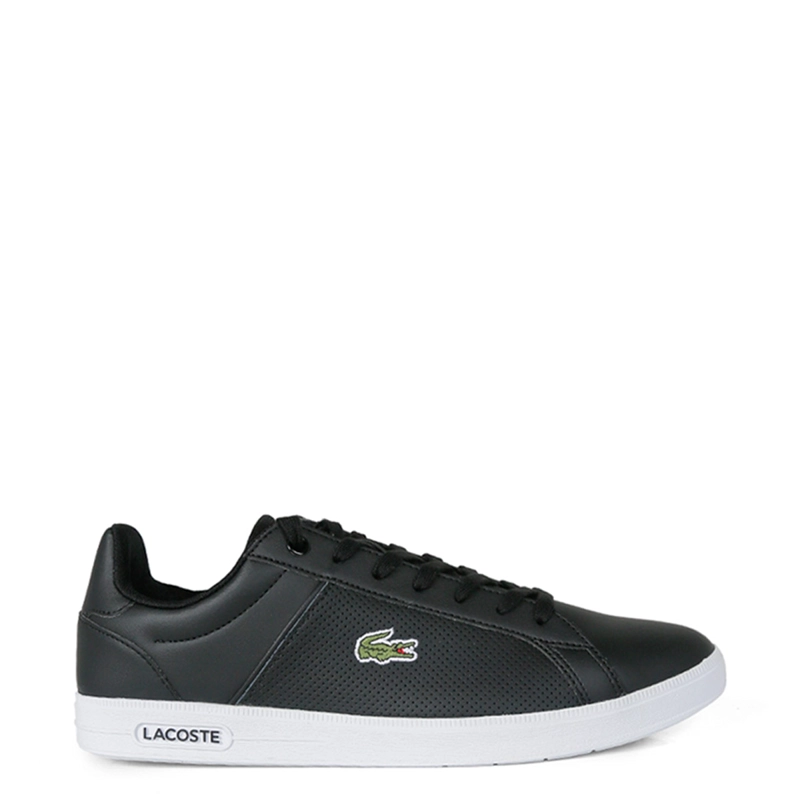 ZAPATILLAS HOMBRE LACOSTE URBANAS NEGRO EURO BAS CUERO