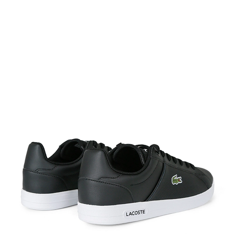 ZAPATILLAS HOMBRE LACOSTE URBANAS NEGRO EURO BAS CUERO - 3