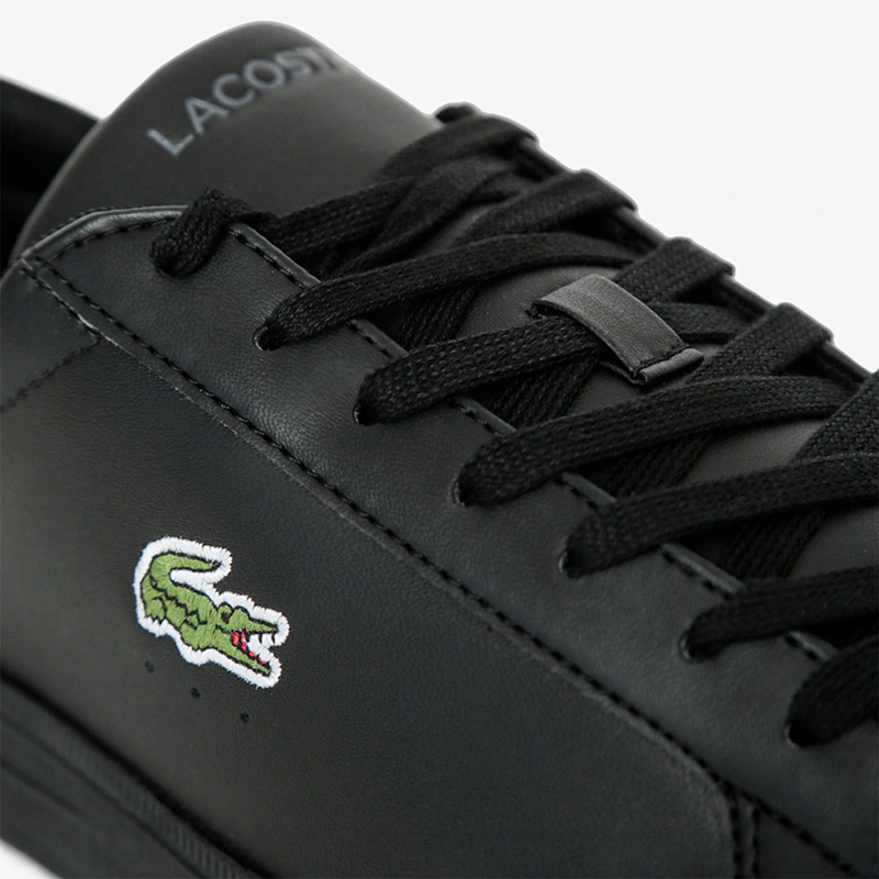 ZAPATILLAS HOMBRE LACOSTE URBANAS NEGRO  COURTBAS CUERO - 6