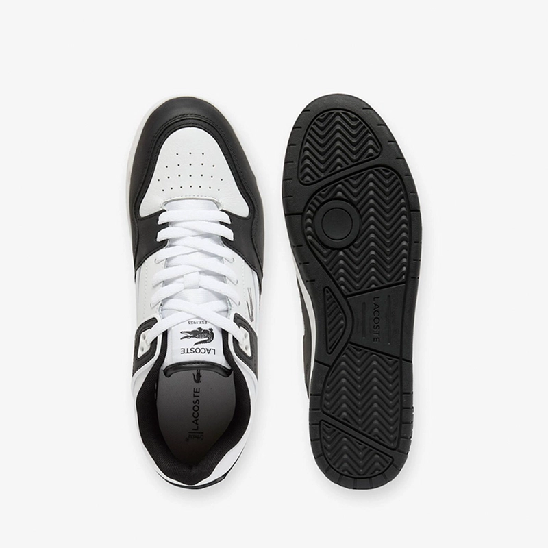 ZAPATILLAS HOMBRE LACOSTE URBANAS NEGRO COURTCG CUERO - 3