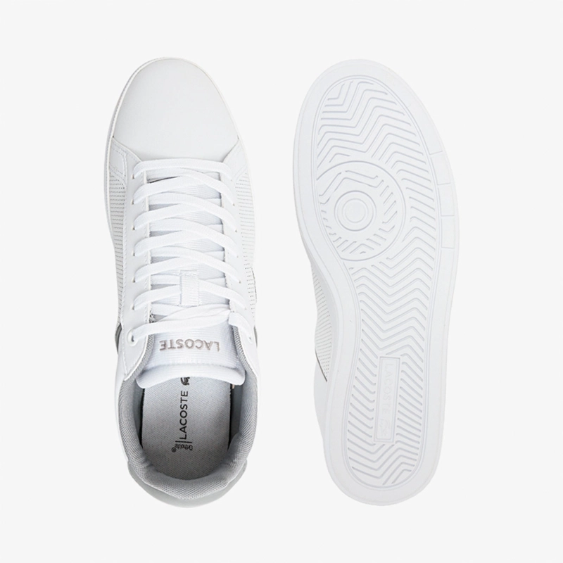 ZAPATILLAS HOMBRE LACOSTE URBANAS BLANCO EURO BAS CUERO - 4