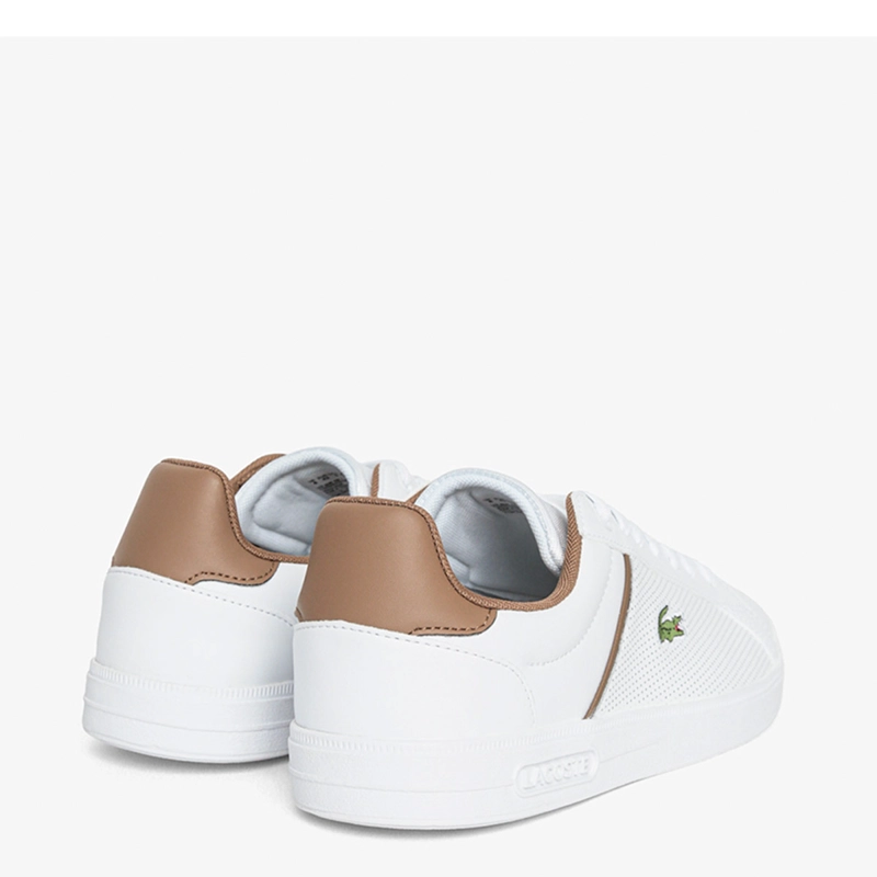 ZAPATILLAS HOMBRE LACOSTE URBANAS BLANCO EURO BAS CUERO - 3