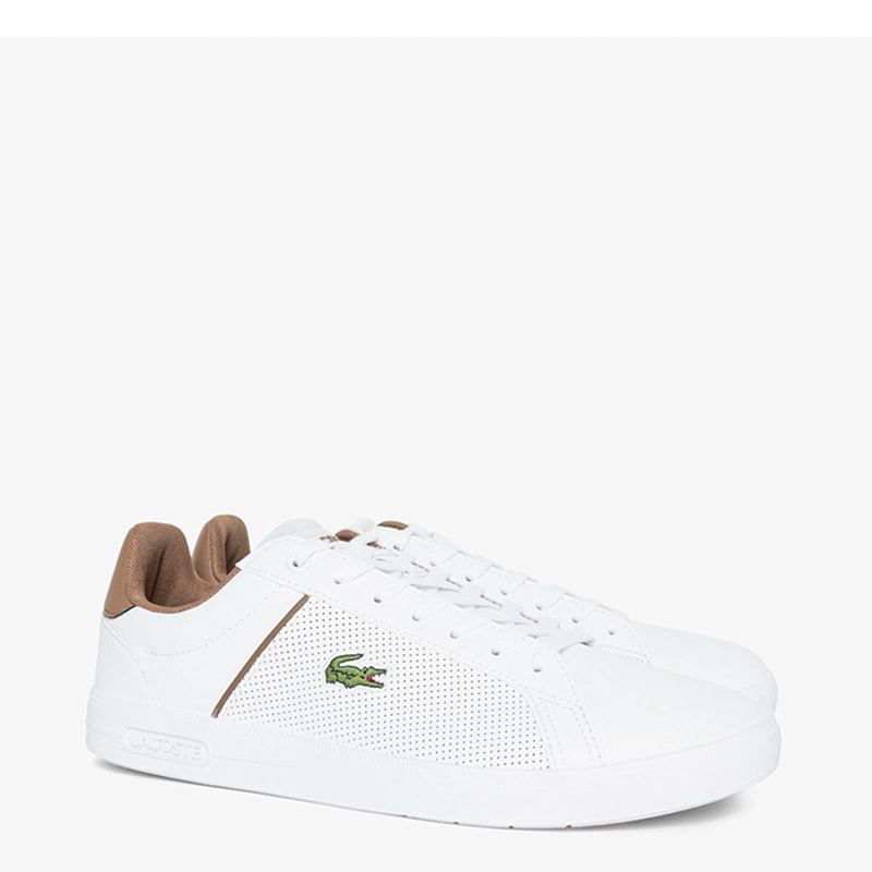 ZAPATILLAS HOMBRE LACOSTE URBANAS BLANCO EURO BAS CUERO - 2