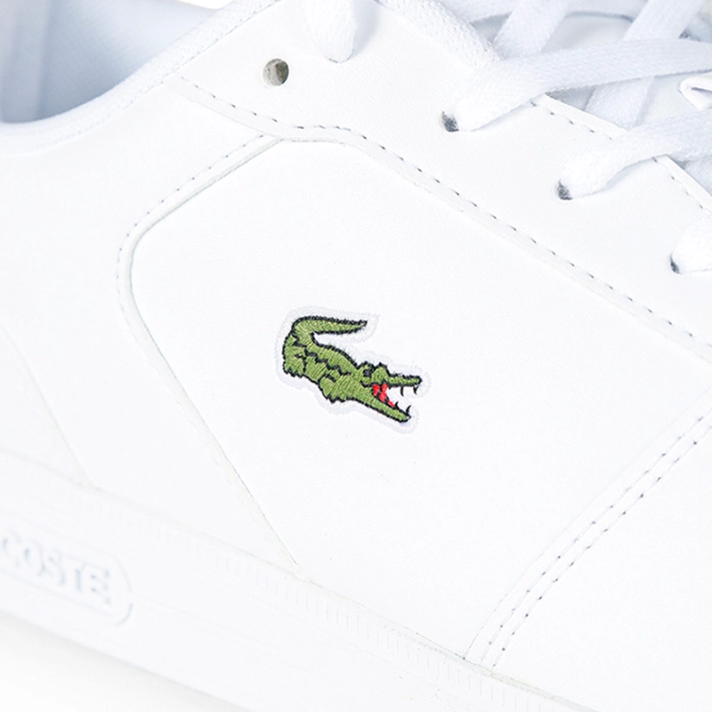 ZAPATILLAS HOMBRE LACOSTE URBANAS BLANCO T-BASE CUERO - 5