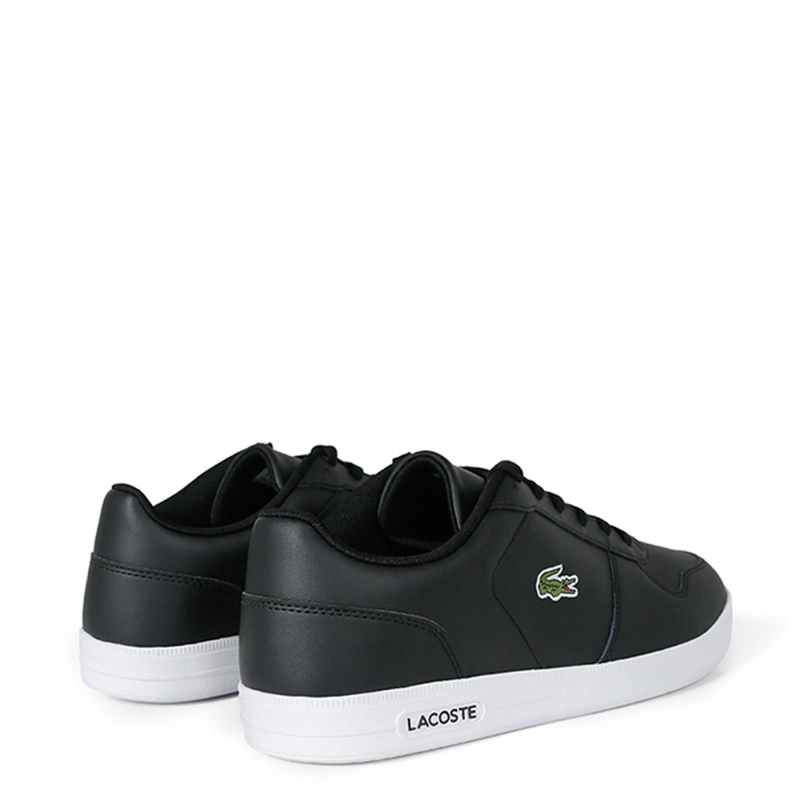 ZAPATILLAS HOMBRE LACOSTE URBANAS NEGRO T-BASE CUERO - 3