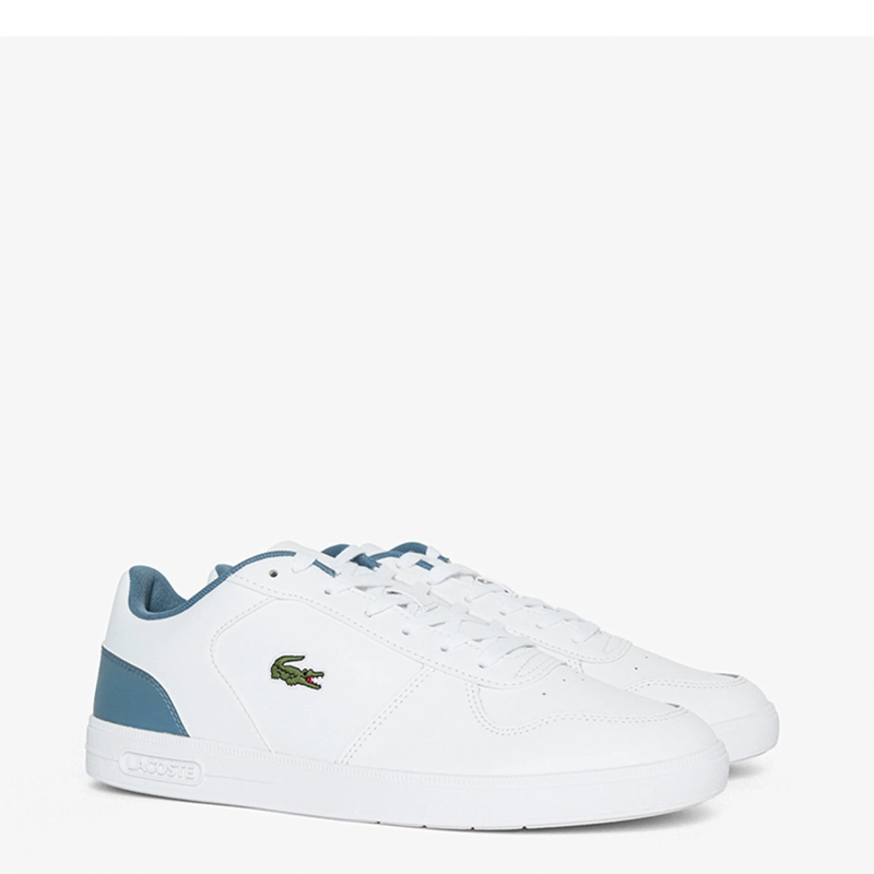 ZAPATILLAS HOMBRE LACOSTE URBANAS BLANCO T BASE CUERO - 2