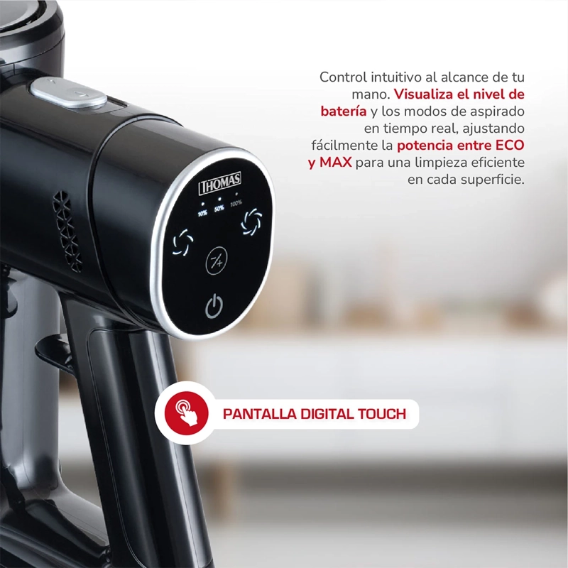 ASPIRADORA VERTICAL THOMAS INALÁMBRICO STICK SIMPLECLEAN 250 TH-1027 - 4