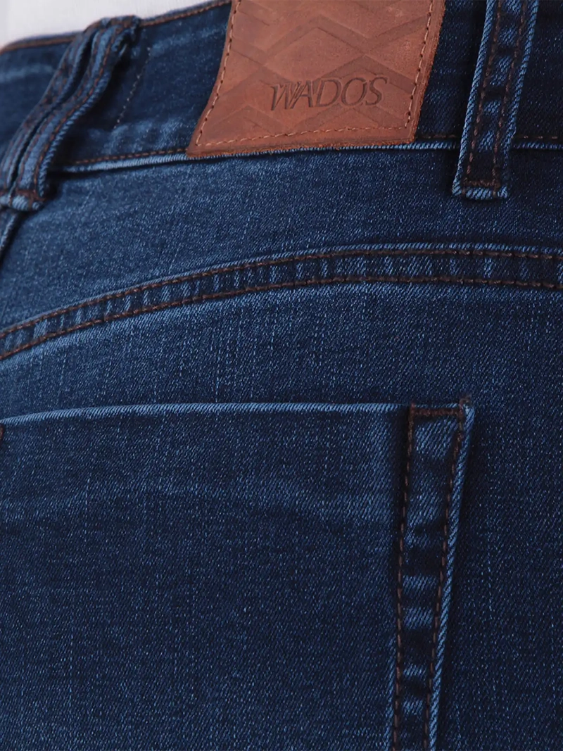 JEANS MUJER WADOS ALGODÓN WIDE TIRO ALTO - 9