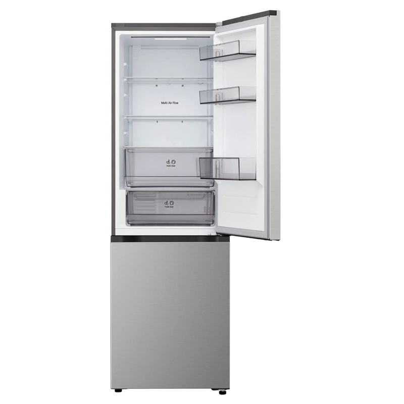 REFRIGERADOR BOTTOM FREEZER LG GB30BPY 333L NO FROST PLATA - 4