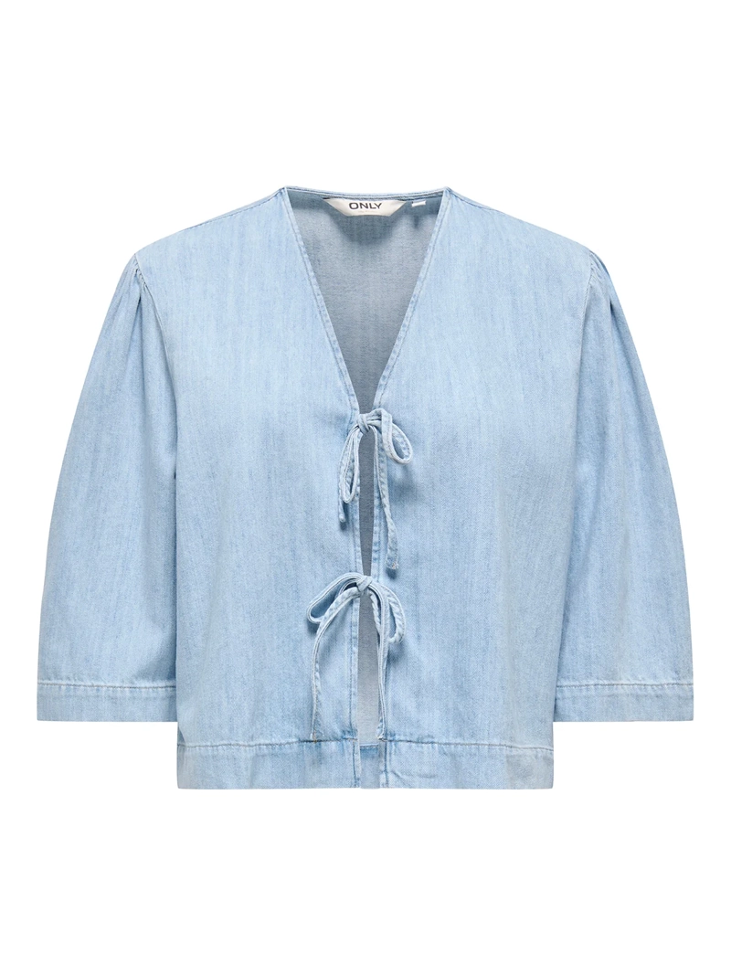 BLUSA MUJER ONLY ALGODÓN VAQUERA - 5