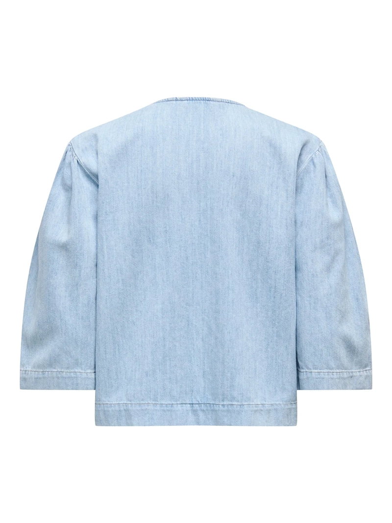 BLUSA MUJER ONLY ALGODÓN VAQUERA - 6