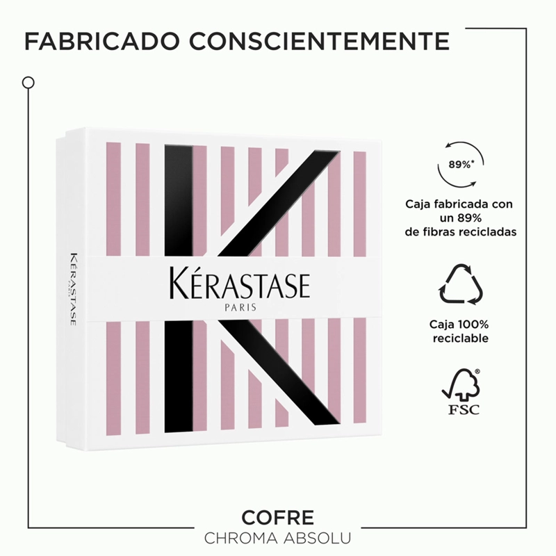 SET CUIDADO KERASTASE CHROMA SHAMPOO 250ML+ACONDICIONADOR 200ML - 8