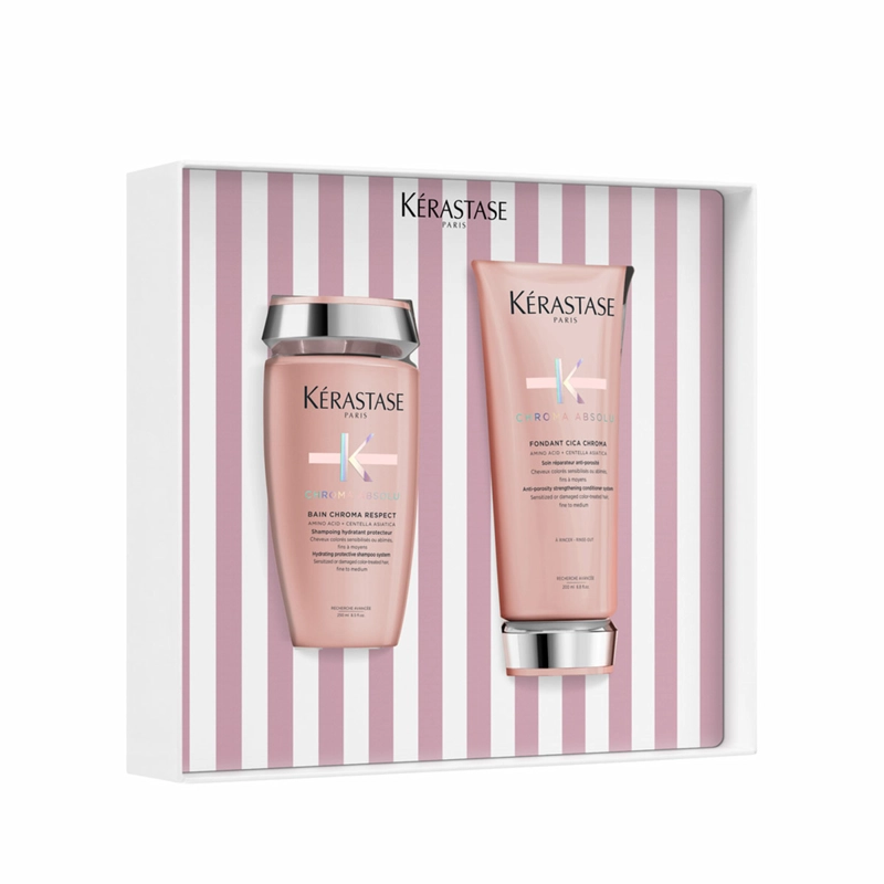 SET CUIDADO KERASTASE CHROMA SHAMPOO 250ML+ACONDICIONADOR 200ML - 9