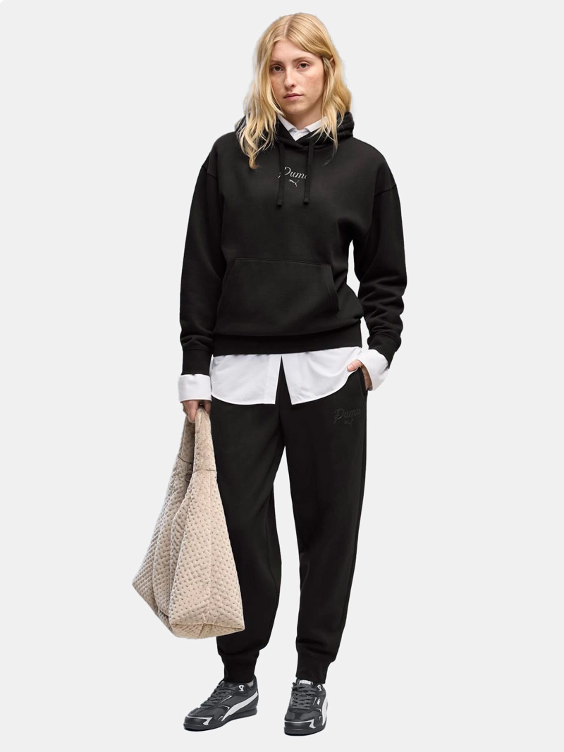 POLERÓN MUJER PUMA ESSENTIALS SCRIPT COMFORT NEGRO - 3