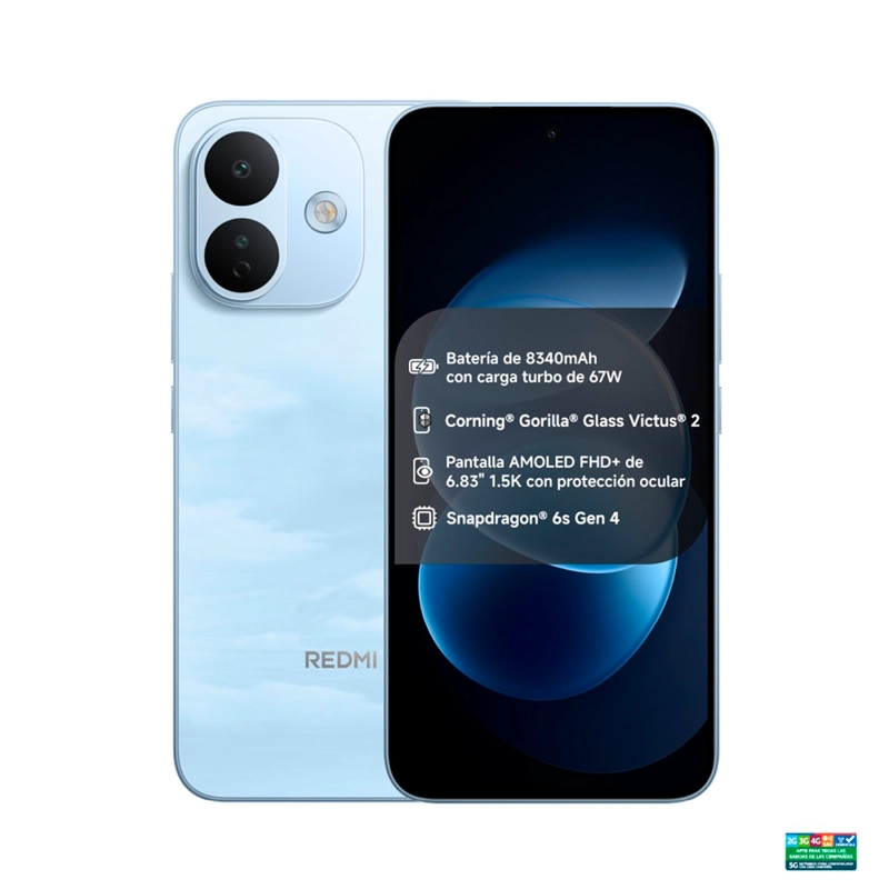 SMARTPHONE XIAOMI REDMI NOTE 17 PRO 5G 256GB 6GB RAM 50MP 6.8” - 2