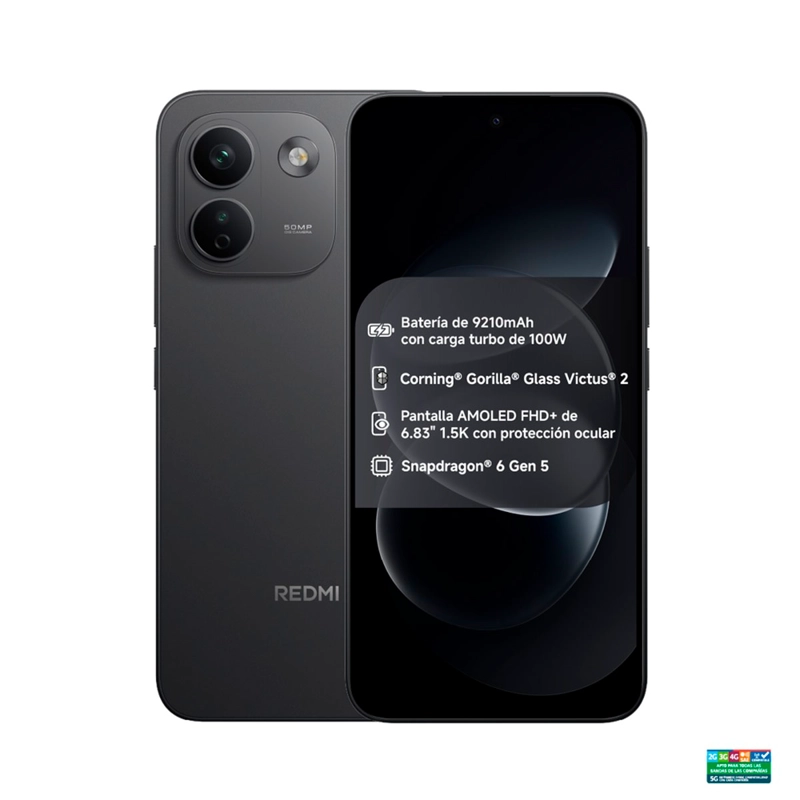 SMARTPHONE XIAOMI REDMI NOTE 17 PRO MAX 5G 256GB 6GB RAM 50MP 6.8” - 2