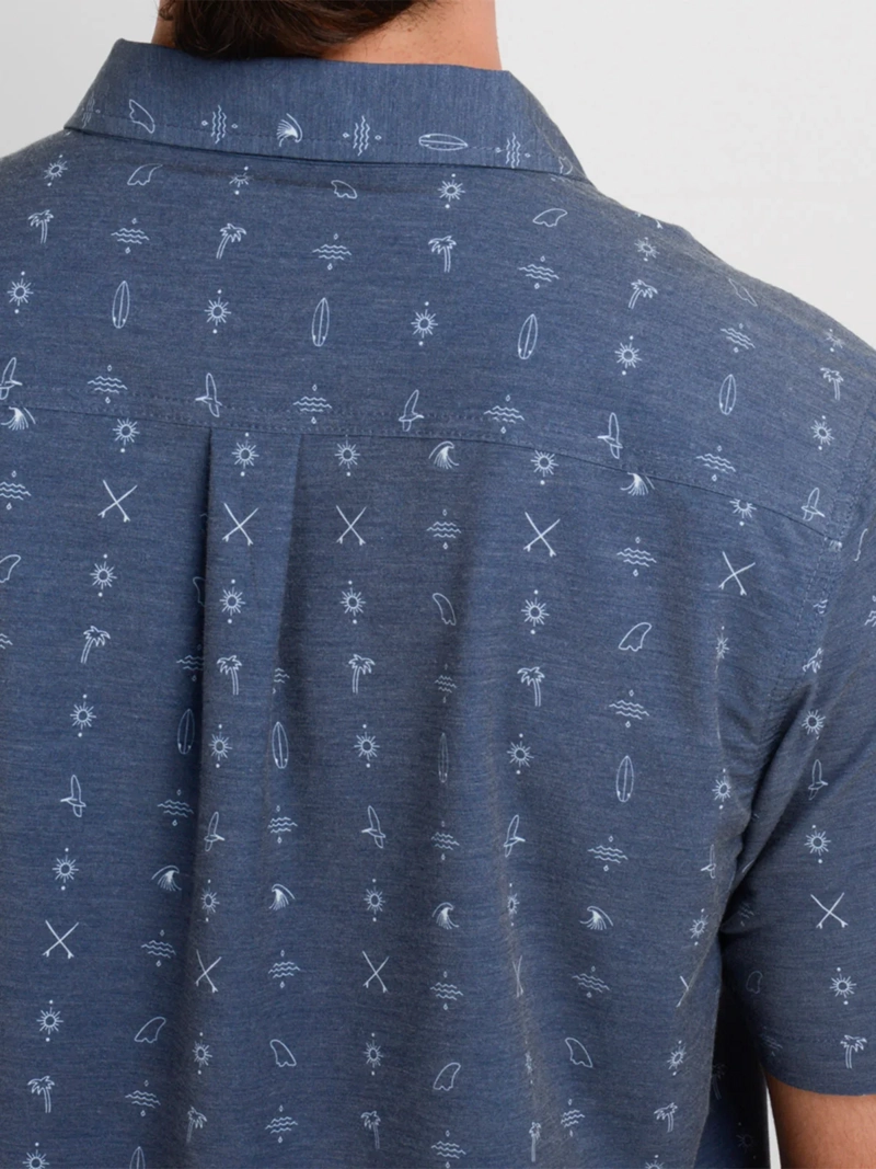 CAMISA HOMBRE ONEILL MANGA CORTA TRAVERSE BOARD - 5