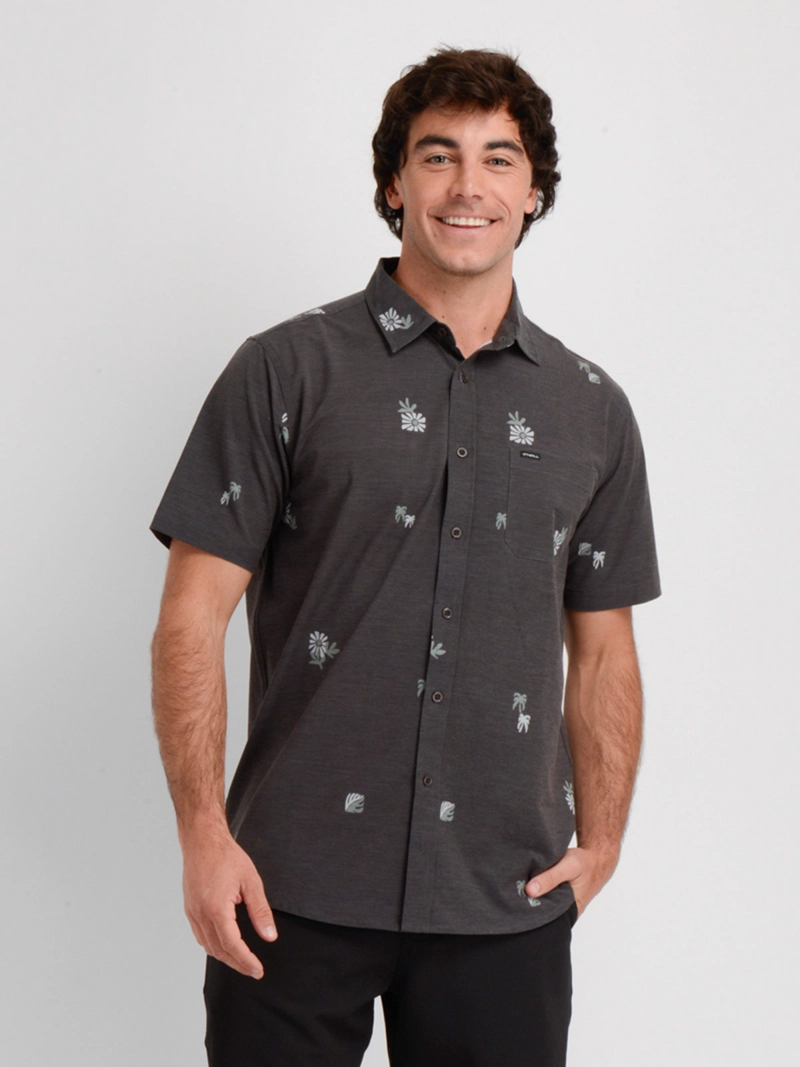 CAMISA HOMBRE ONEILL MANGA CORTA TRAVERSE STRIPE - 1