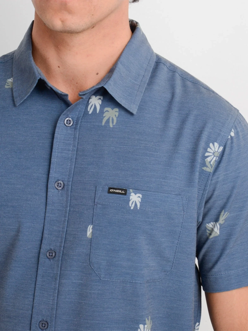 CAMISA HOMBRE ONEILL MANGA CORTA TRAVERSE STRIPE - 4