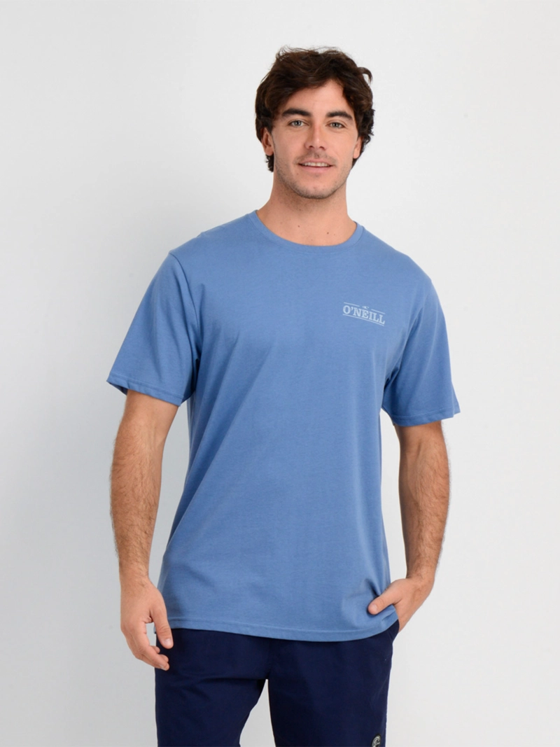 POLERA HOMBRE ONEILL ALGODÓN MANGA CORTA BLOCK