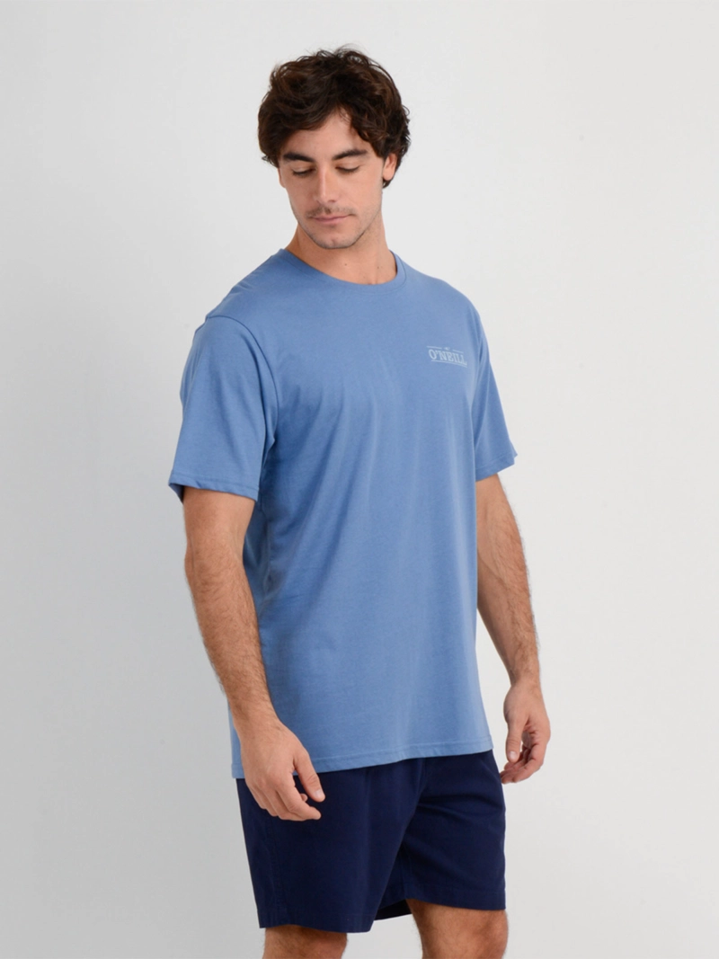 POLERA HOMBRE ONEILL ALGODÓN MANGA CORTA BLOCK - 3
