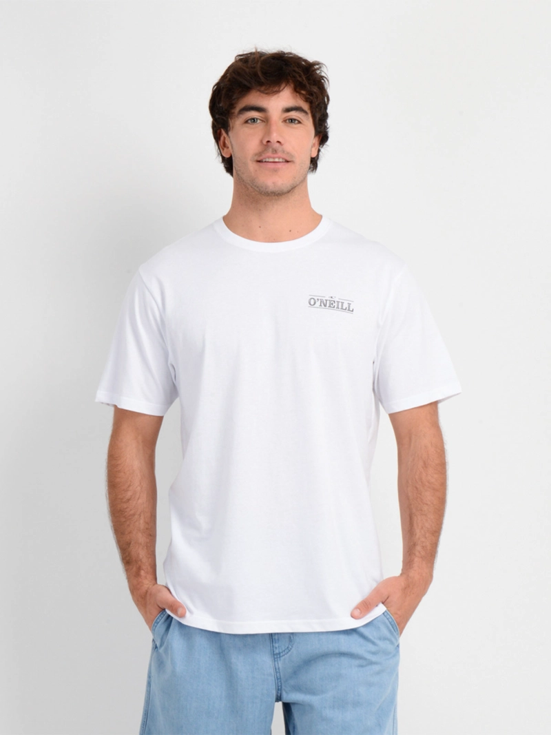POLERA HOMBRE ONEILL ALGODÓN MANGA CORTA BLOCK