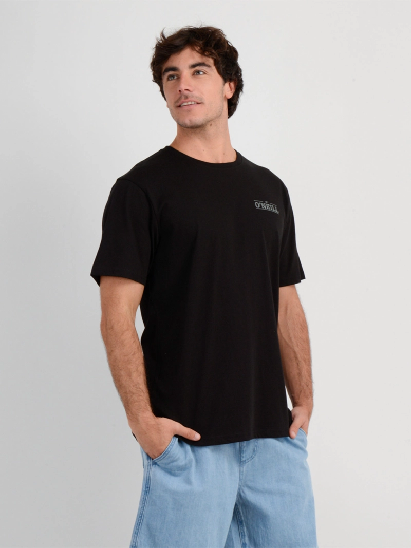 POLERA HOMBRE ONEILL ALGODÓN MANGA CORTA BLOCK - 3