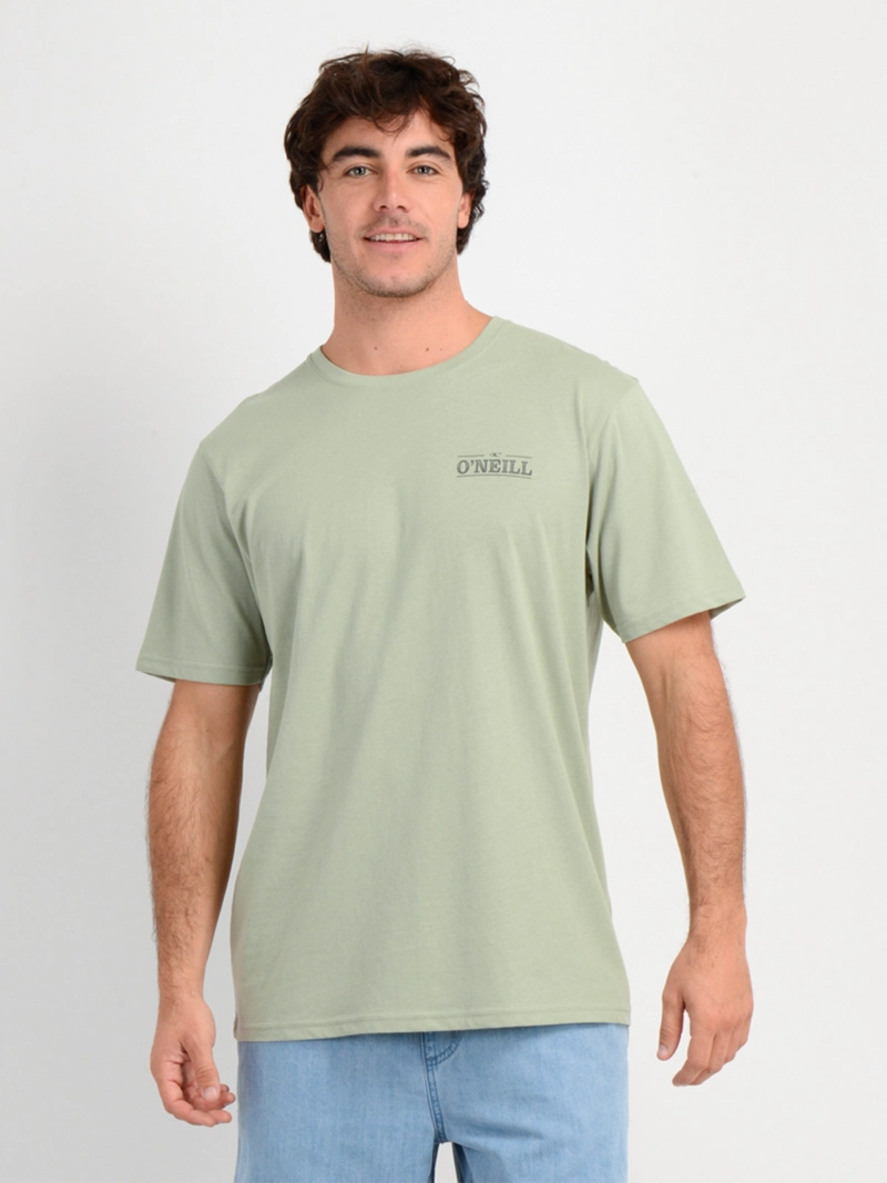 POLERA HOMBRE ONEILL ALGODÓN MANGA CORTA BLOCK