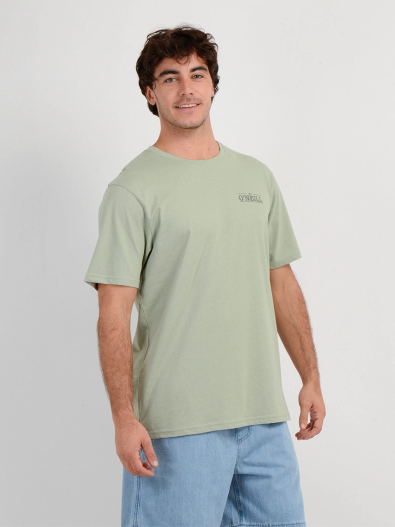 POLERA HOMBRE ONEILL ALGODÓN MANGA CORTA BLOCK - 3