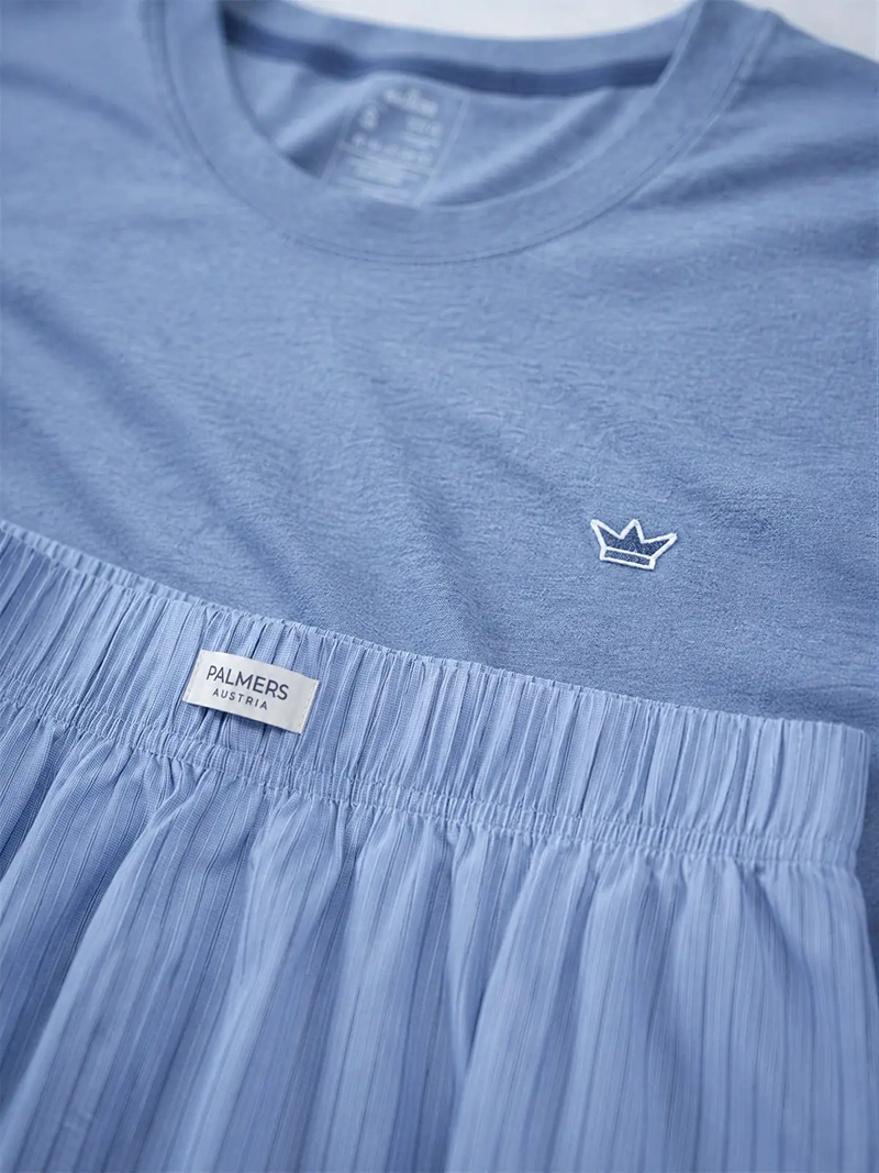 PIJAMA HOMBRE PALMERS ALGODÓN CUELLO REDONDO - 4