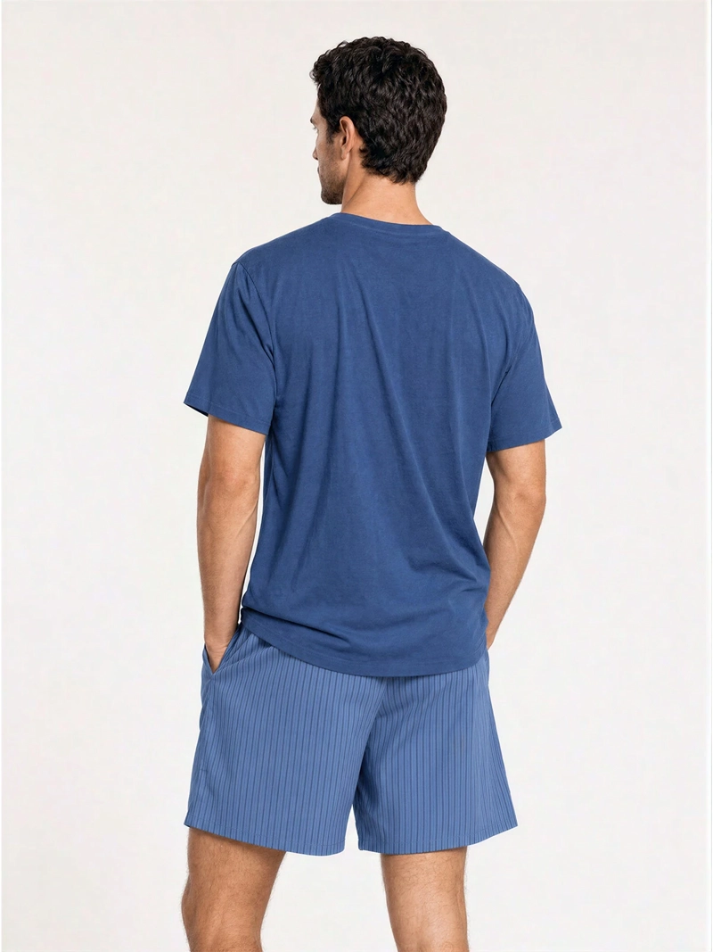 PIJAMA HOMBRE PALMERS ALGODÓN CUELLO REDONDO - 2