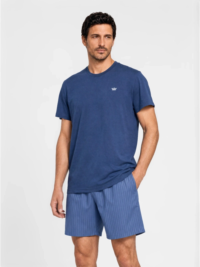 PIJAMA HOMBRE PALMERS ALGODÓN CUELLO REDONDO - 1