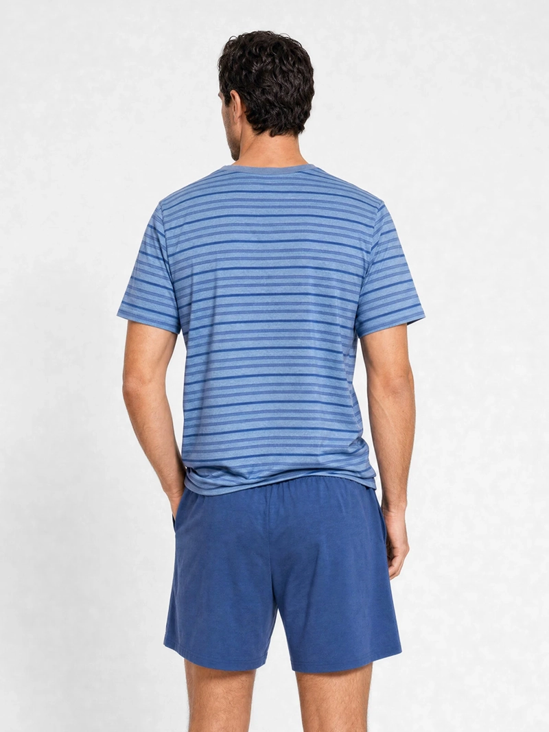 PIJAMA HOMBRE PALMERS MANGA CORTA - 2