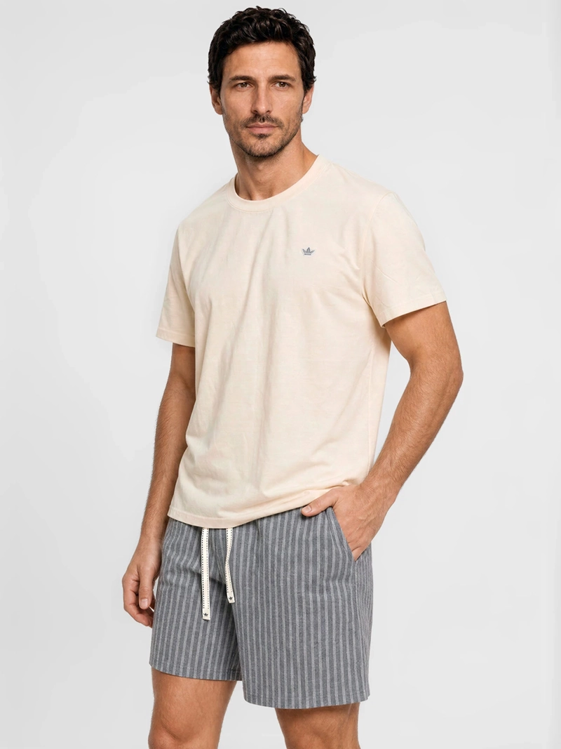 PIJAMA HOMBRE PALMERS MANGA CORTA - 1