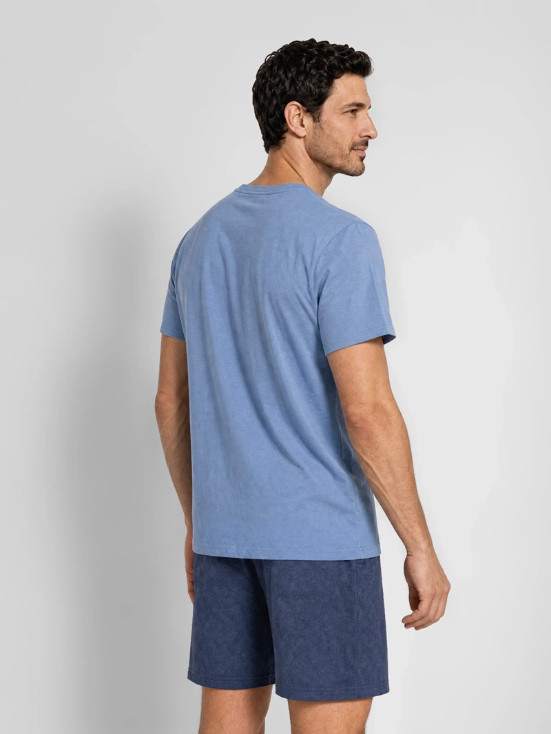 PIJAMA HOMBRE PALMERS MANGA CORTA - 2
