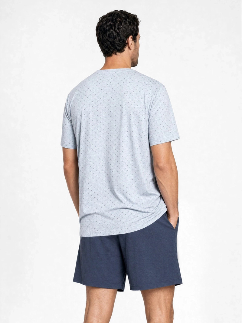 PIJAMA HOMBRE PALMERS MANGA CORTA - 2