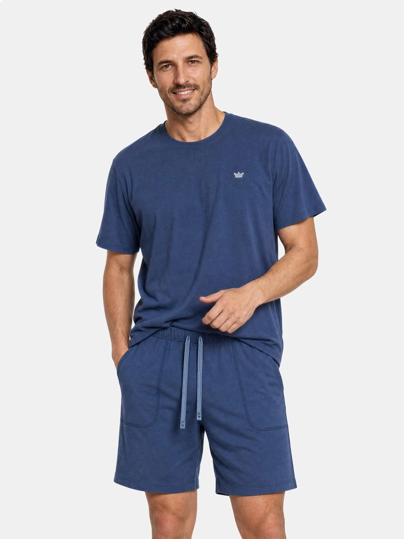 PIJAMA HOMBRE PALMERS MANGA CORTA - 1