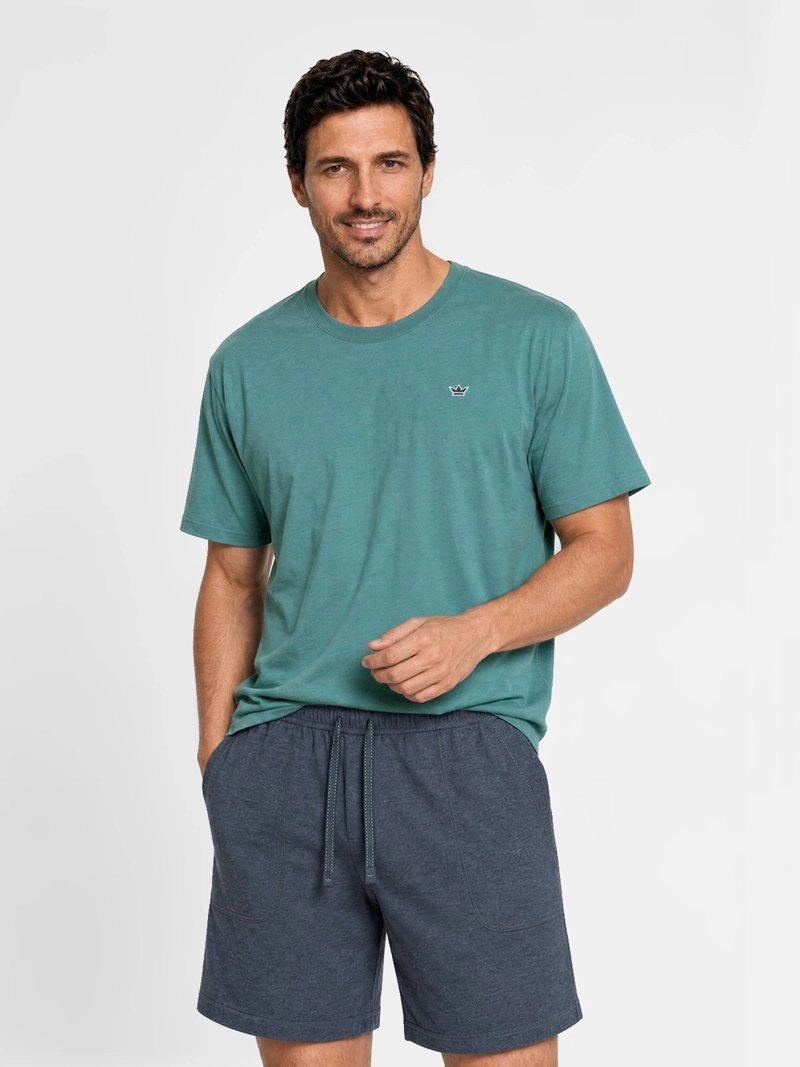 PIJAMA HOMBRE PALMERS MANGA CORTA - 1