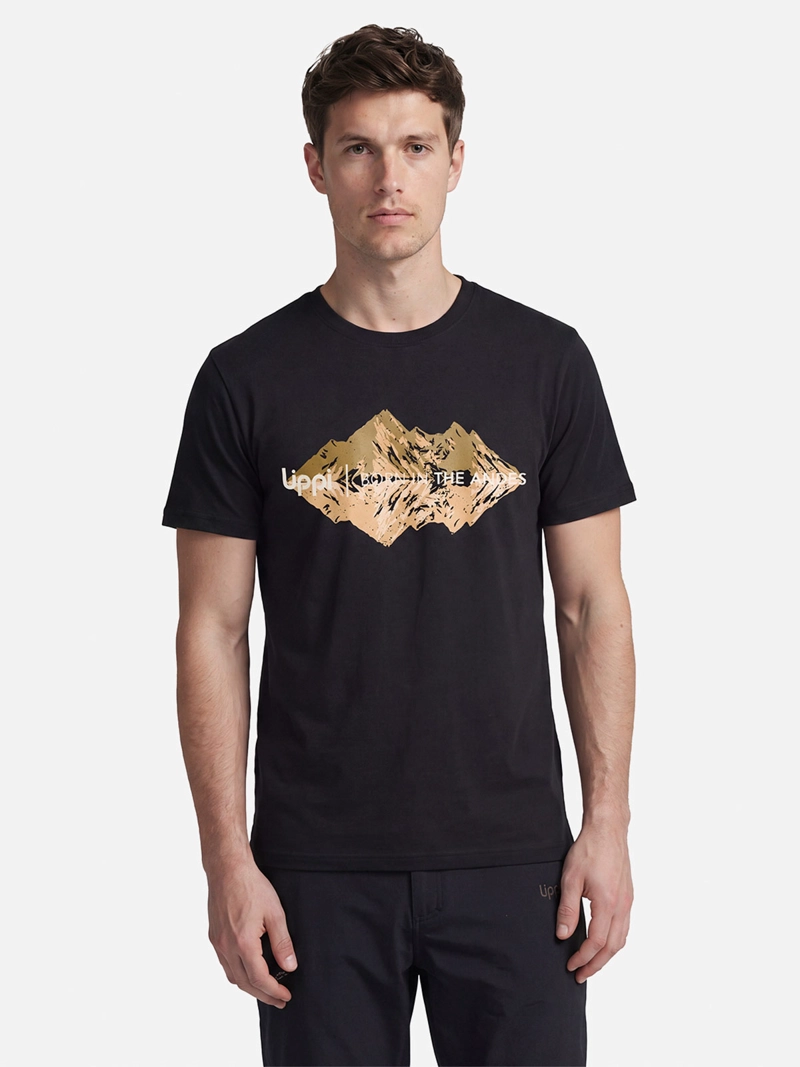 POLERA HOMBRE LIPPI ULMO FRONT PRINT NEGRO - 3