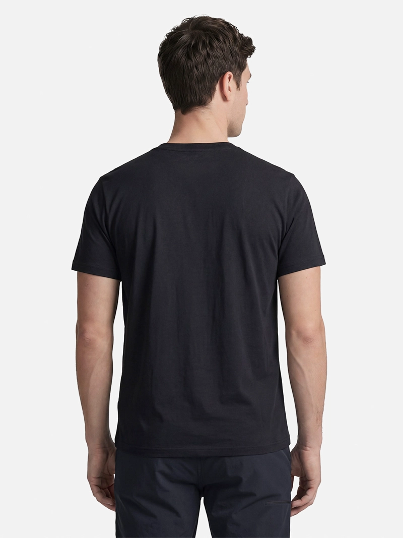 POLERA HOMBRE LIPPI ULMO FRONT PRINT NEGRO - 4